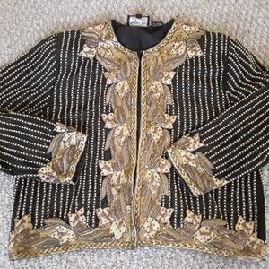 Gorgeous Beaded Bolero Jacket By Nagpal Inc
